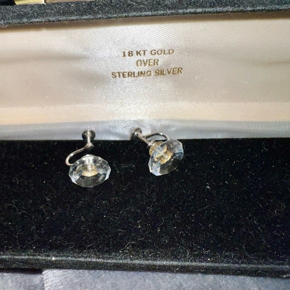 Rock Crystal Necklace with matching earrings Antique - Picture 5 of 14